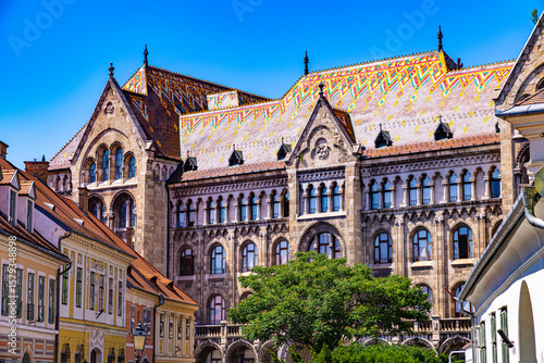Canvas Print City of Budapest capital of Hungary downtown views