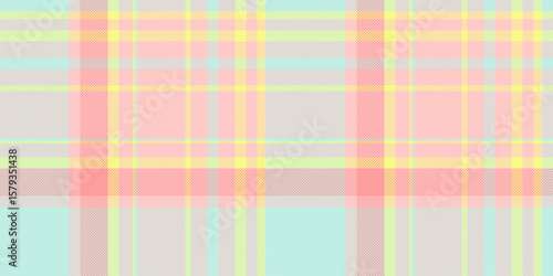 Pastel plaid pattern, perfect for spring or summer designs. Soft, delicate colors create a cheerful and airy feel. Ideal for textile projects, website backgrounds, or branding.