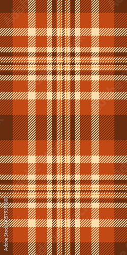 Warm autumnal plaid pattern.  Perfect for fallthemed designs, textiles, and seasonal branding.  This richly textured image evokes feelings of warmth, comfort, and rustic charm.