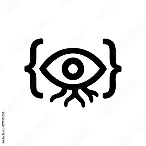 AI vision icon