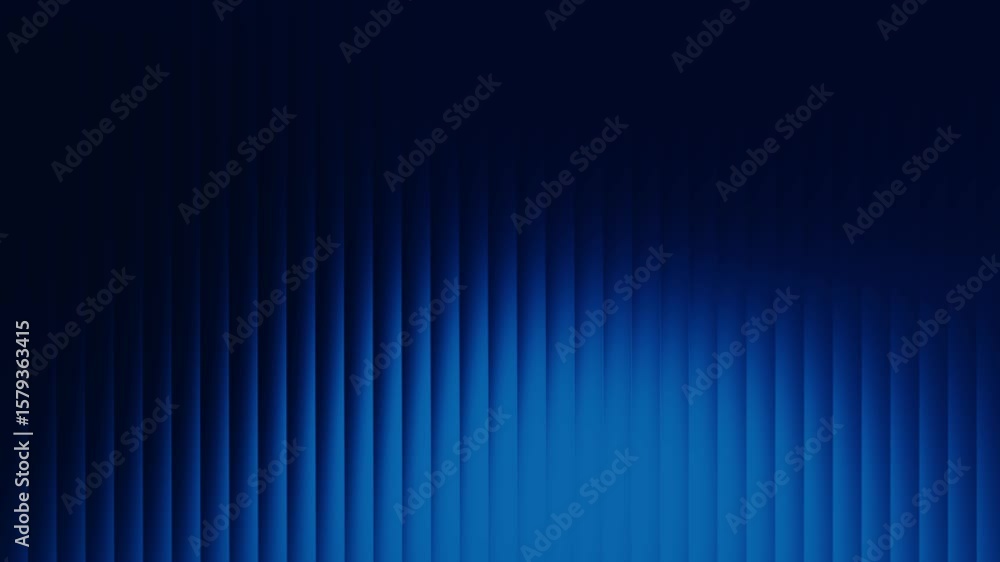 Deep blue glass gradient animation with soft light reflections. Minimal and moody motion background for cinematic titles, presentations, or apps. Works great in high-tech or sci-fi visual