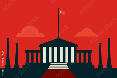 vector illustration of a city