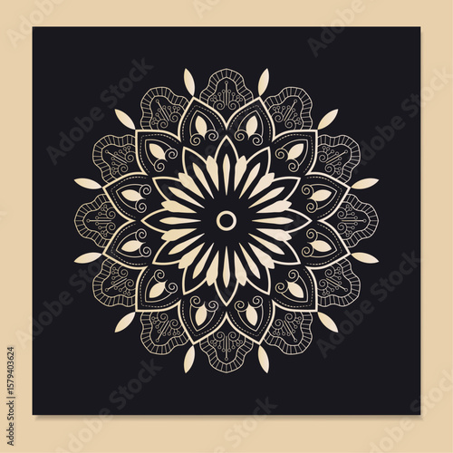Intricate Mandala Vector Design – Decorative Boho Floral Pattern for Art, Tattoo, or Home Decor	Category
