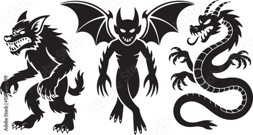 Wallpaper Mural Spooky Halloween Elements Silhouette Vector Set

Witch Flying on Broom with Bats Halloween Clipart

Haunted House with Pumpkin and Bats Silhouette Design

Creepy Halloween Scene with Ghosts and Full M Torontodigital.ca