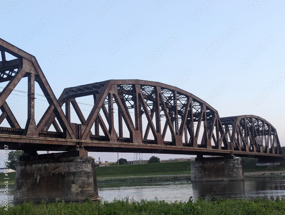 Fototapeta premium bridge over the river