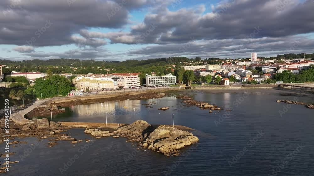 Castelo de Santa Cruz en A Coruña, Galicia