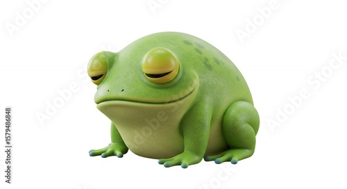 Cartoon frog illustration