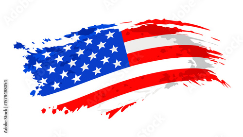 American flag vector patriotic symbol usa flag design independence day graphic