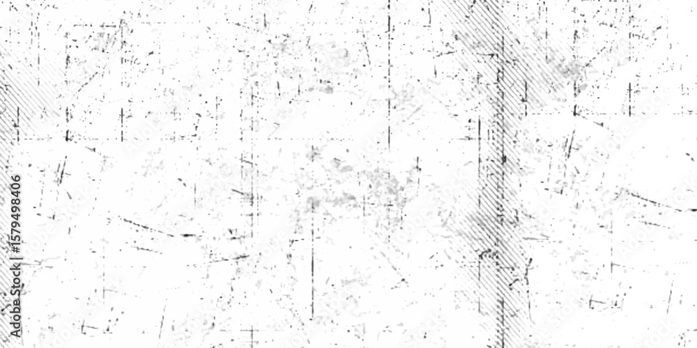 Fototapeta premium Vector grunge texture black and white vintage texture dust overlay distress and scratches and cracks grunge texture for background