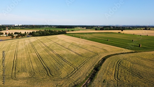 rural landscape in tuscany