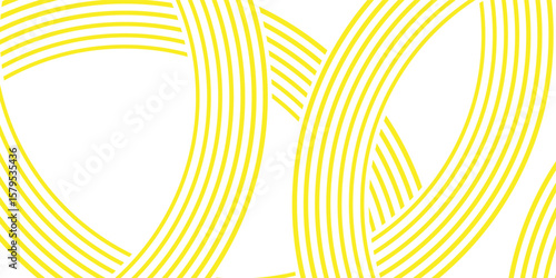 Pasta background, spaghetti abstract geometric pattern. Macaroni yellow poster.