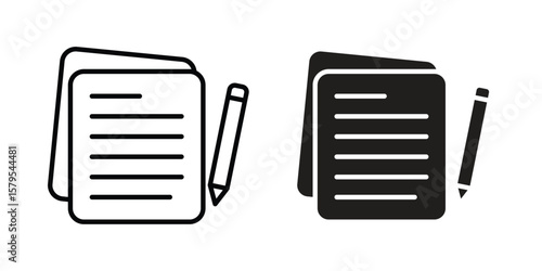 Wills and trusts icon Logo Design Vector Template Illustration