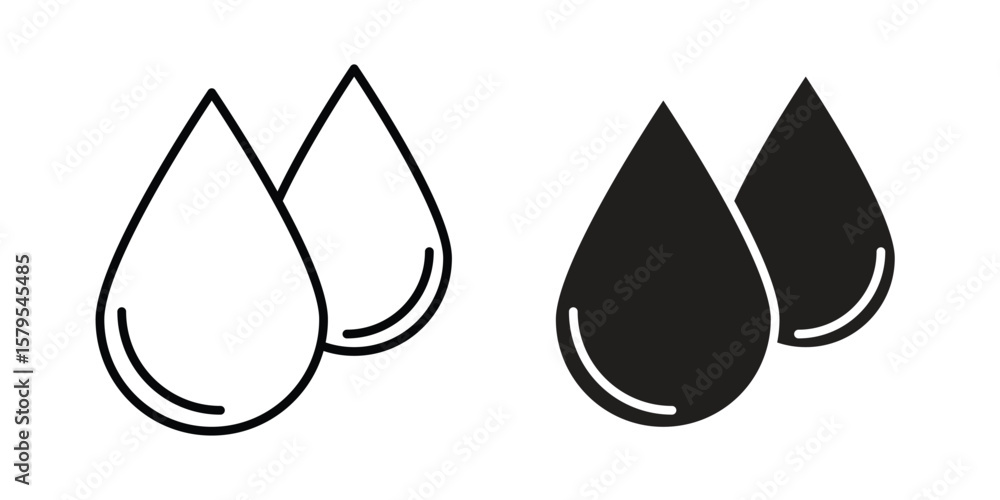 Tear drop icon Logo Design Vector Template Illustration Tear drop icon Logo Design Vector Template Illustration