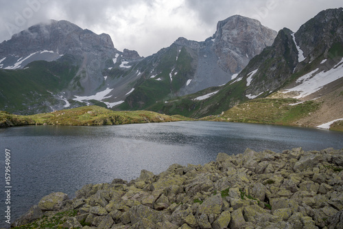 lake in the mountains