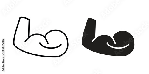 Arm icon Logo Design Vector Template Illustration
