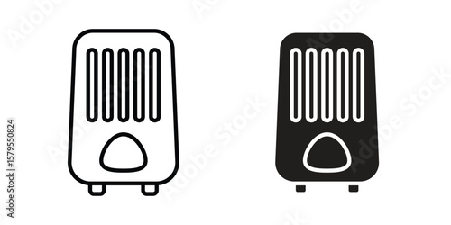 Air purifier icon Logo Design Vector Template Illustration