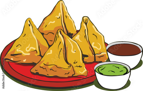 crispy samosa