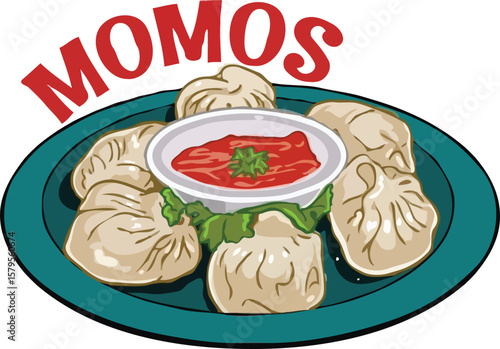 steamed momos