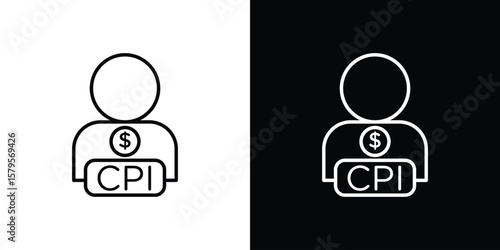 Consumer prices index icon