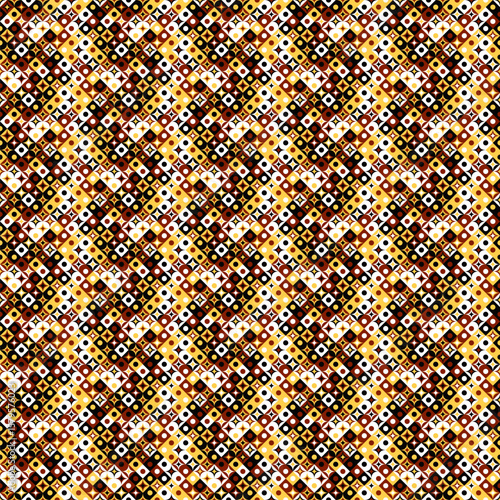 Seamless abstract geometric mosaic pattern background - repetitive vector design