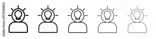 Understand icon in web style. Vector illustration. Eps10