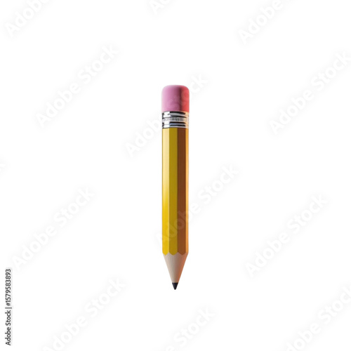 Pencil stationery school supplies writing instrument drawing tool education equipment office supply art object design item on transparent background