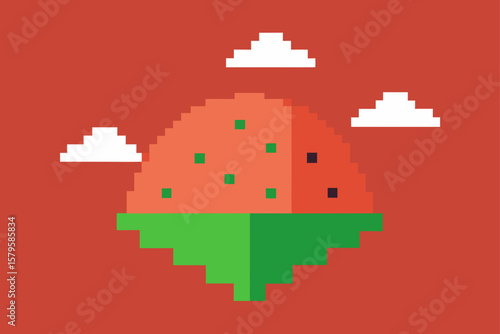 vector illustration of an abstract background with a tree