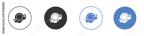 Washing dishes icon concept. solid style icon designs for website, app, UI.