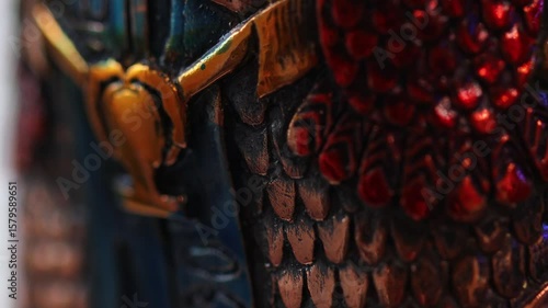 Wallpaper Mural Metal statue statue of the pharaoh close -up Torontodigital.ca