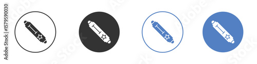 Mezuzah icon concept. solid style icon designs for website, app, UI.