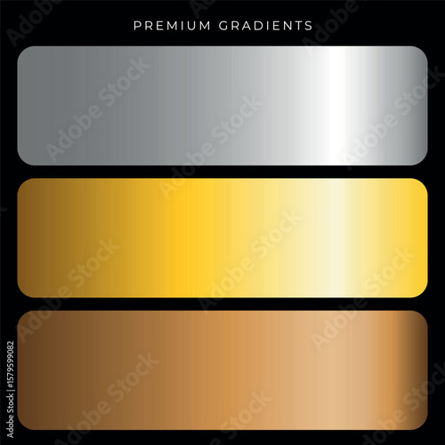 Premium Metallic Gradients
