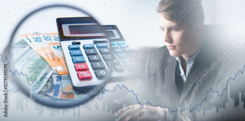Business analyst with finan...
