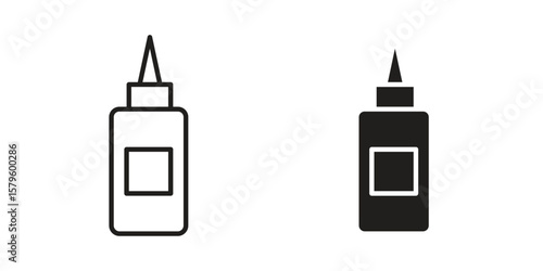 Glue icon vector, sign and symbol for design, website or apps elements.