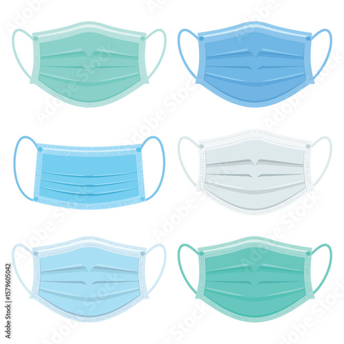 Assorted Disposable Face Masks