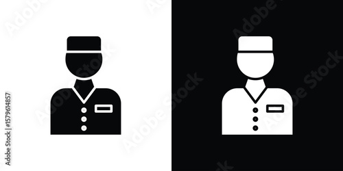 Valet icon collection. Flat illustration of vector icon
