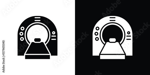 Tomography icon collection. Flat illustration of vector icon