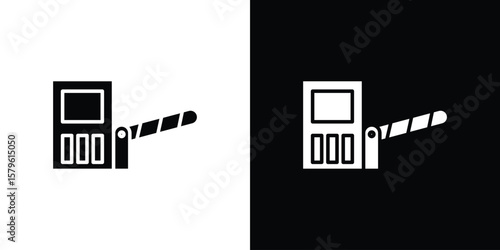 Toll road icon collection. Flat illustration of vector icon