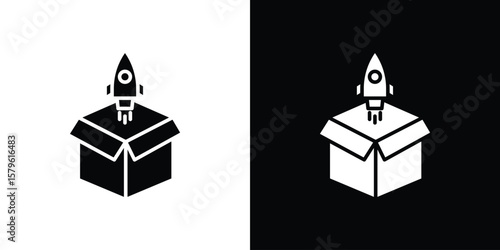 Product release icon collection. Flat illustration of vector icon