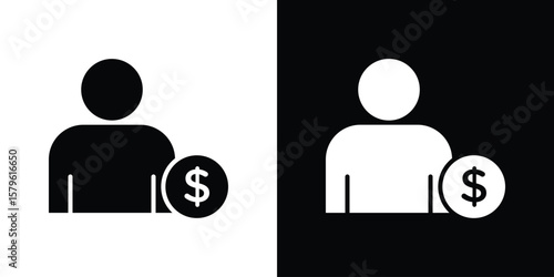 Personal loan icon collection. Flat illustration of vector icon