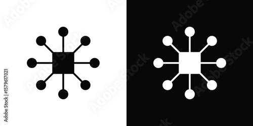 Multi channel icon collection. Flat illustration of vector icon