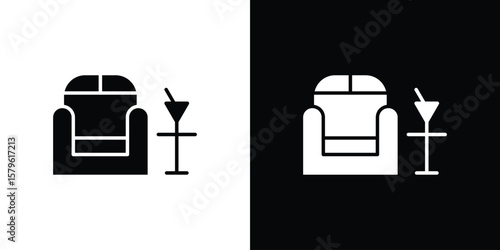 Lounge icon collection. Flat illustration of vector icon