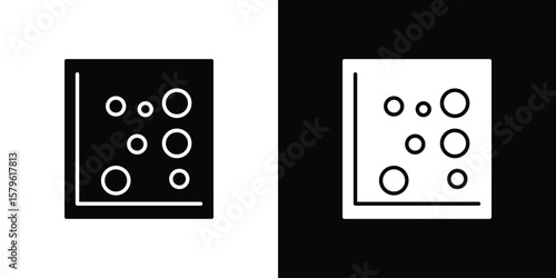 Heat Map icon collection. Flat illustration of vector icon