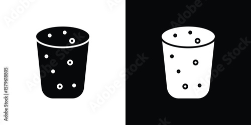 Cork wine icon collection. Flat illustration of vector icon