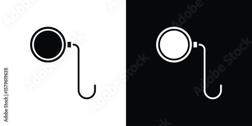 Fotografie Ar monocle icon collection. Flat illustration of vector icon