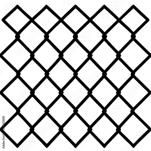 Chain link fence vector, a modern chain link fence art design, black vector of a chain link fence, simple chain link fence art, a chain link fence isolated