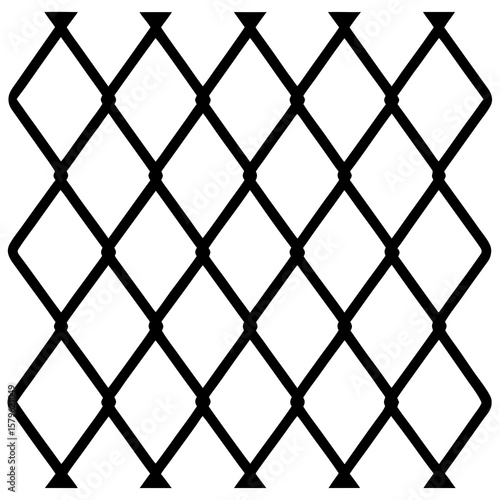Chain link fence vector, a modern chain link fence art design, black vector of a chain link fence, simple chain link fence art, a chain link fence isolated