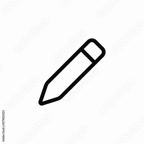 edit pencil icon sign vector