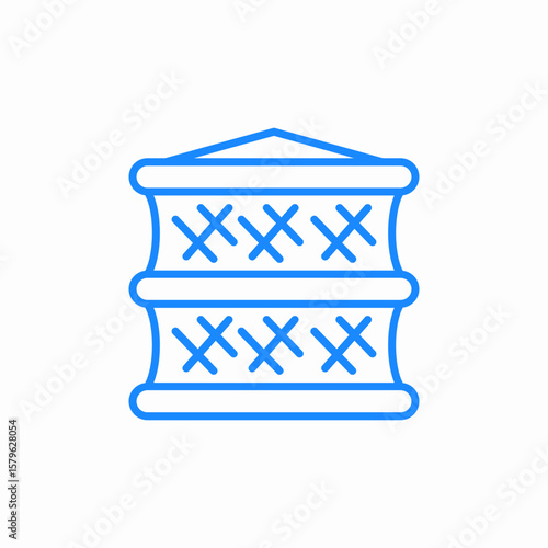 fishing net icon sign vector