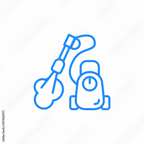 pressure washer water icon sign vector