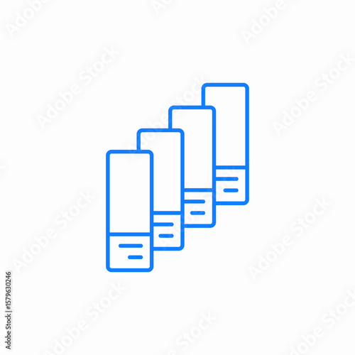 file folders icon sign vector